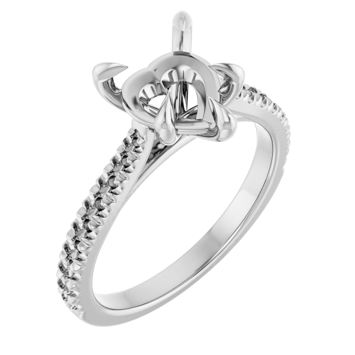 Claw-Prong Engagement Ring