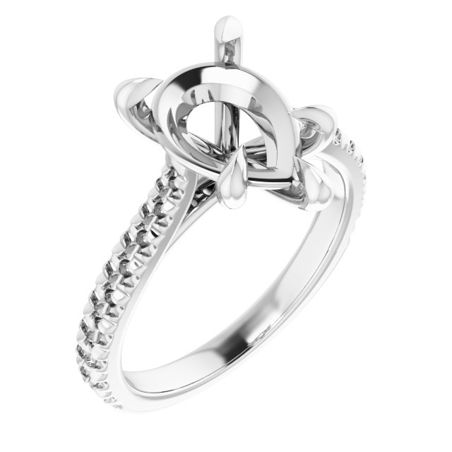 Claw-Prong Engagement Ring