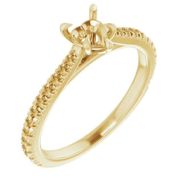Claw-Prong Engagement Ring