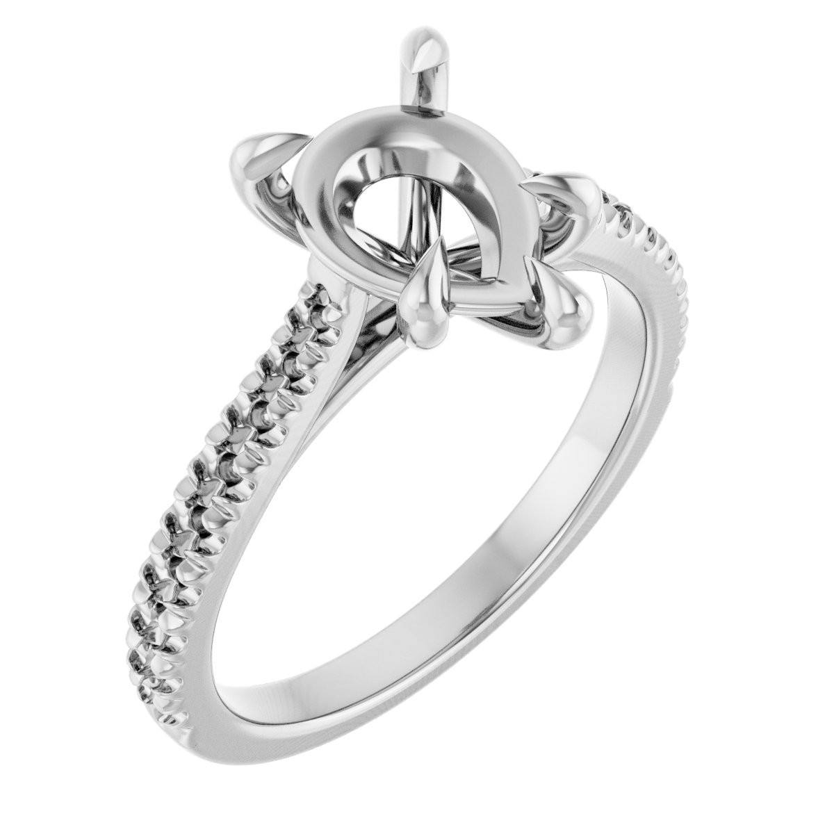 Claw-Prong Engagement Ring