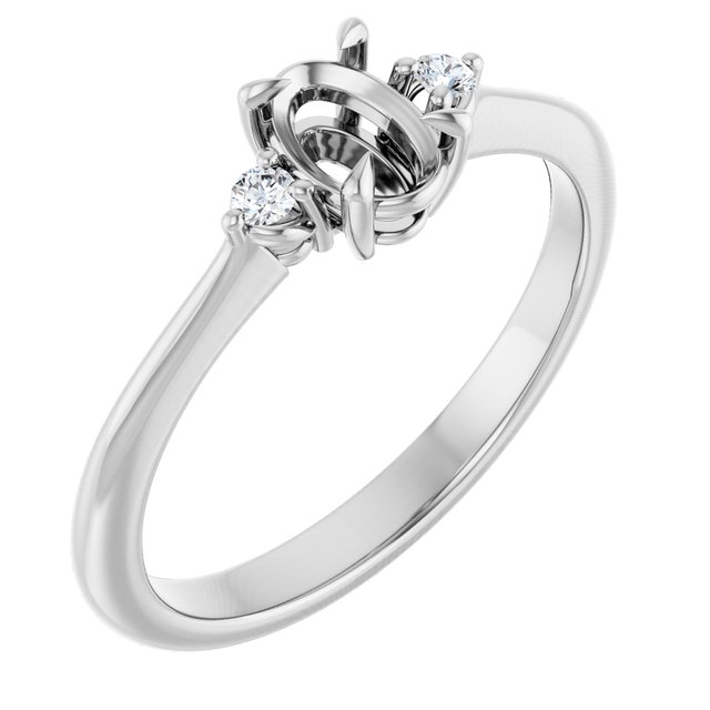 14k White Gold
