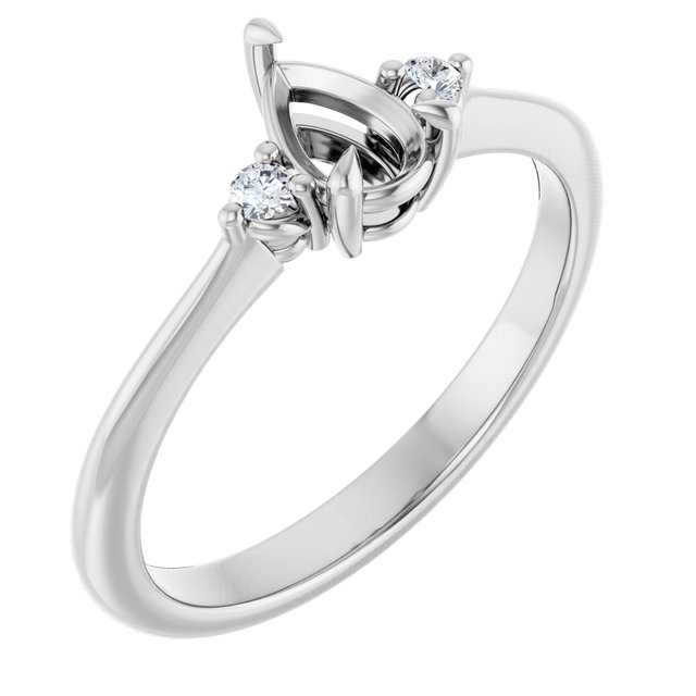 14k White Gold