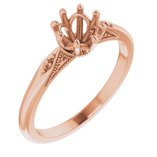 Accented Engagement Ring or Band