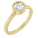 14K Yellow 5/8 CT Natural Diamond Ring