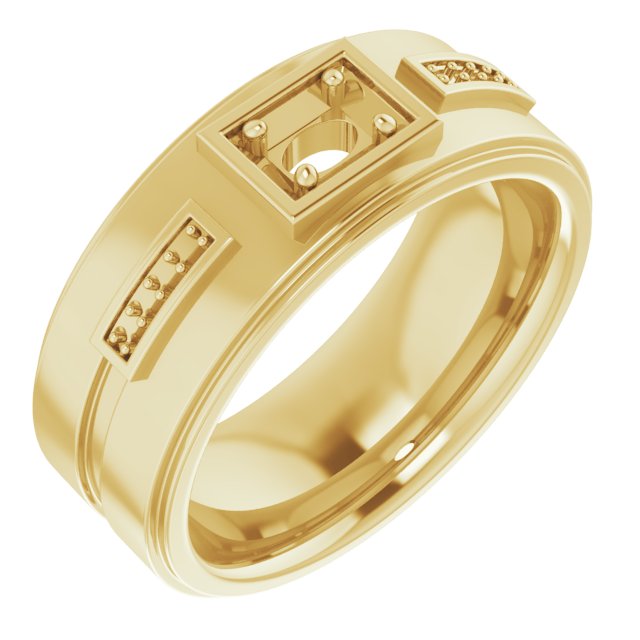 14k Yellow Gold