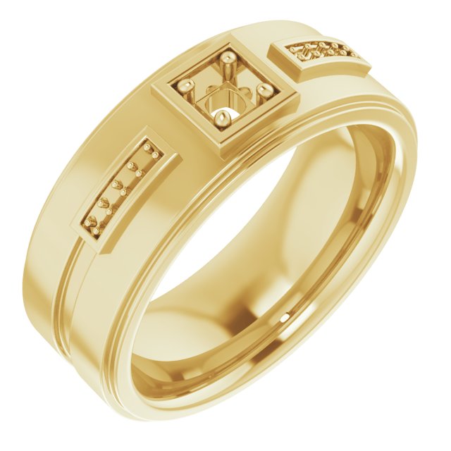 14k Yellow Gold