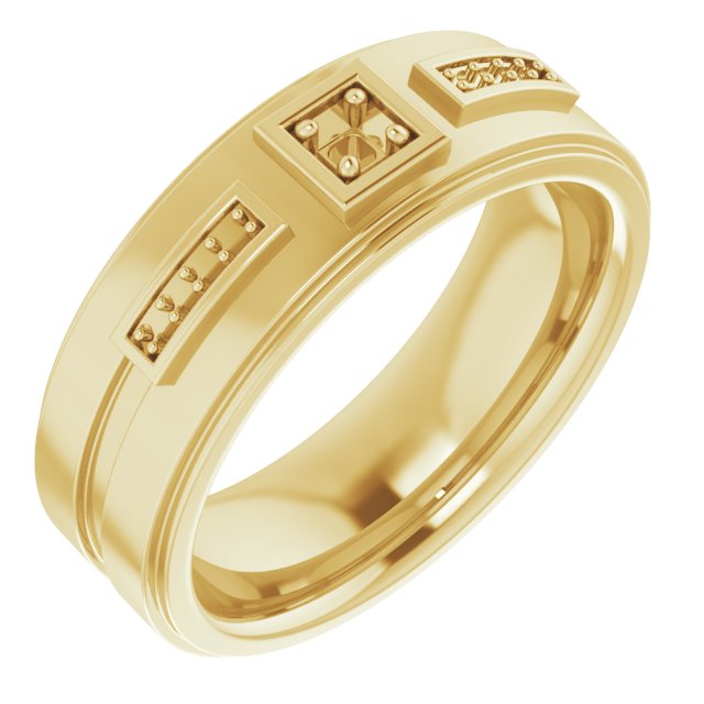14k Yellow Gold