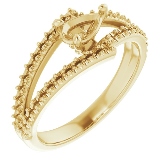 14k Yellow Gold