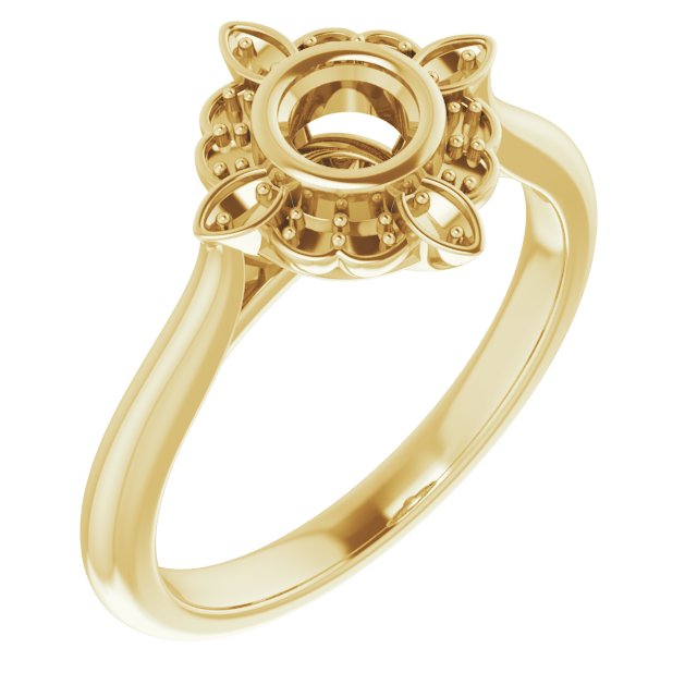 14k Yellow Gold