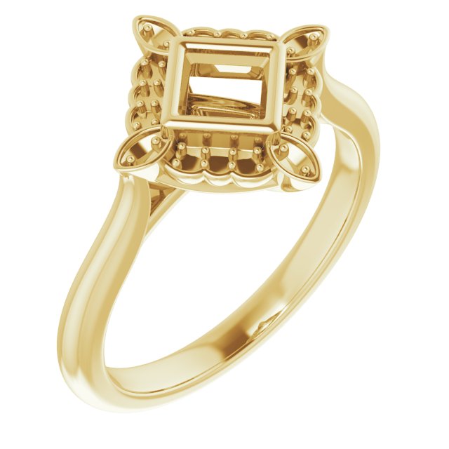14k Yellow Gold