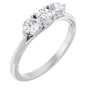 Eternity And Anniversary Bands | Three-Stone Anniversary Band