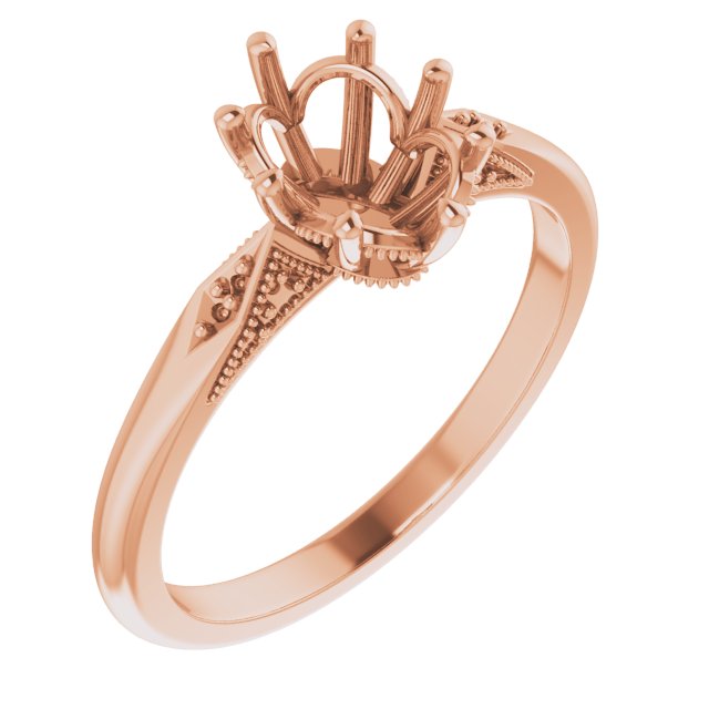 Accented Engagement Ring or Band