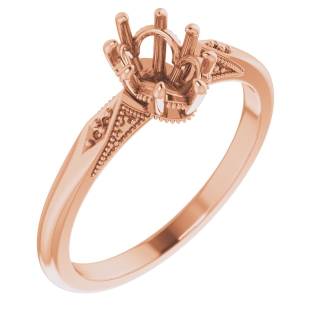 Accented Engagement Ring or Band