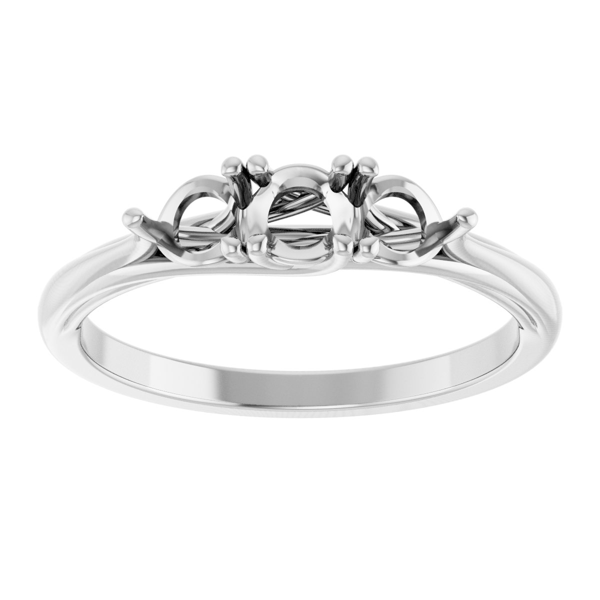 14K White 5/8 CTW Diamond Anniversary Band