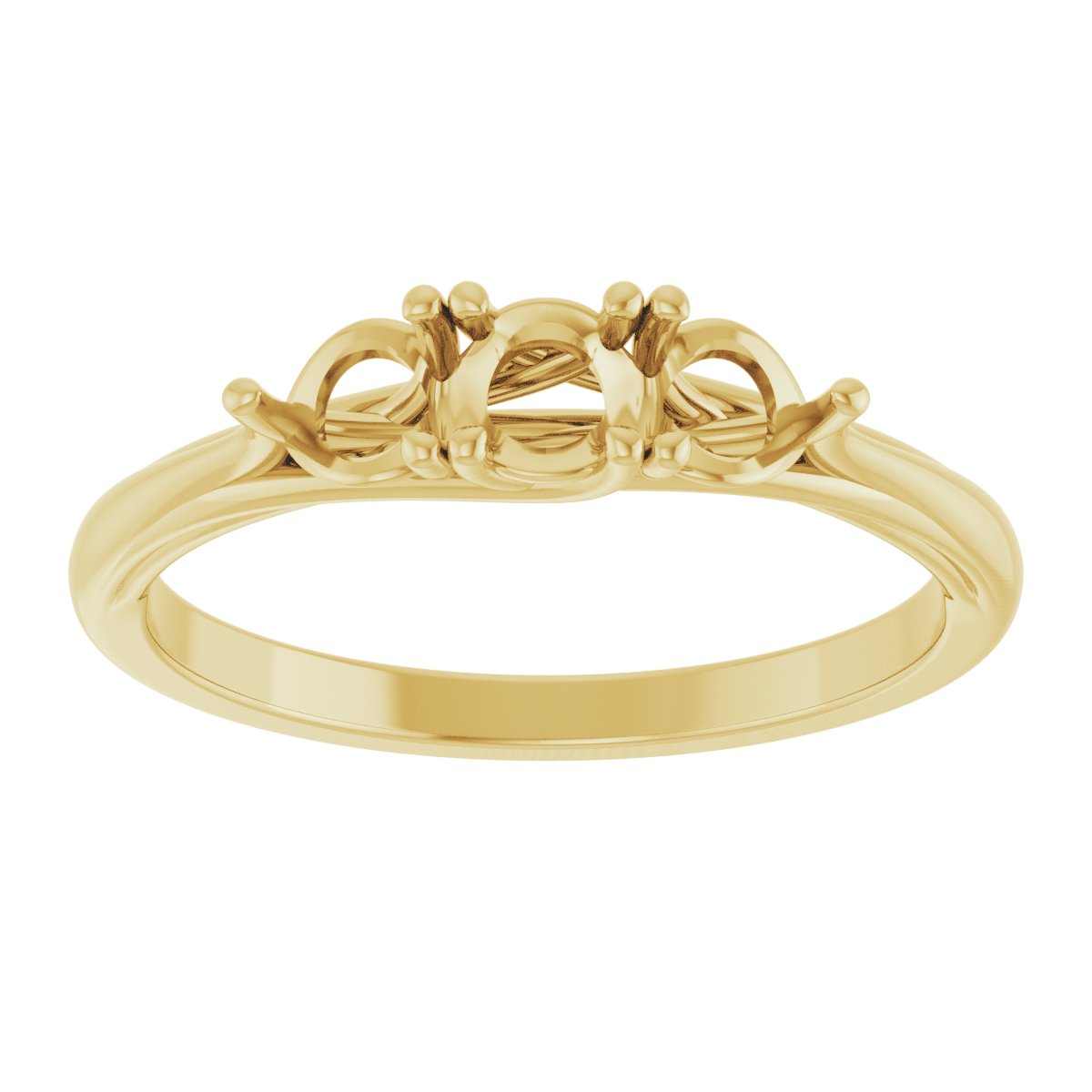 14K Yellow 3/4 CTW Lab-Grown Diamond Anniversary Band