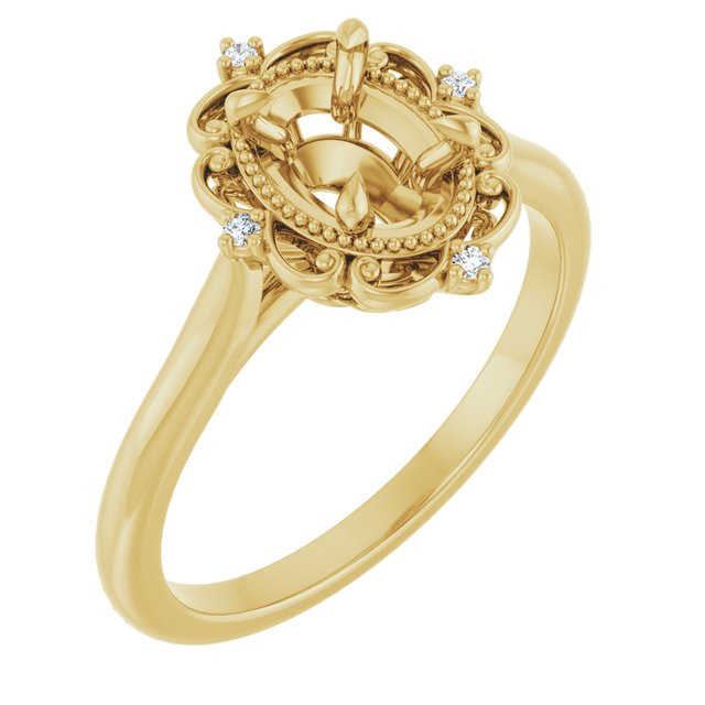 14k Yellow Gold