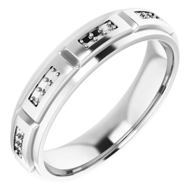 Accented Stepped-Edge Grooved Band