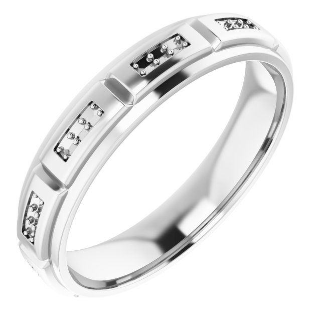 Accented Stepped-Edge Grooved Band