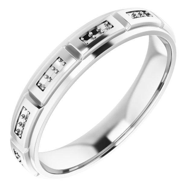 Accented Stepped-Edge Grooved Band