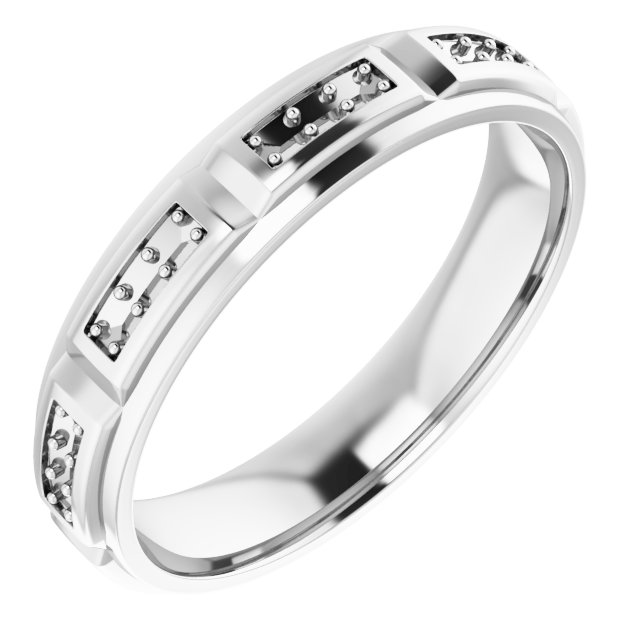Accented Stepped-Edge Grooved Band