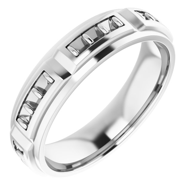 Accented Stepped-Edge Grooved Band