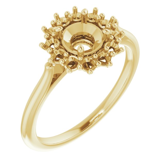 Halo-Style Ring