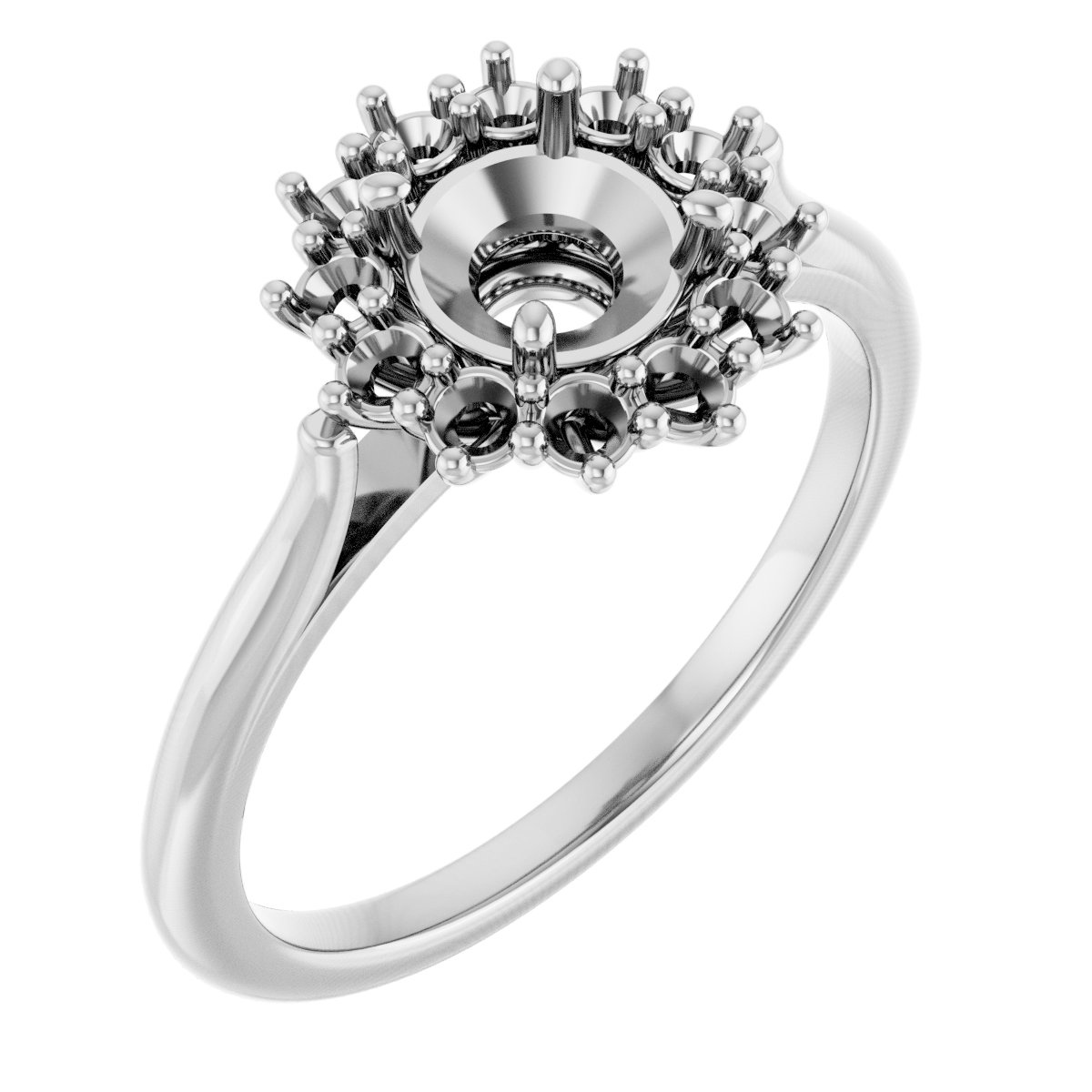 Halo-Style Ring