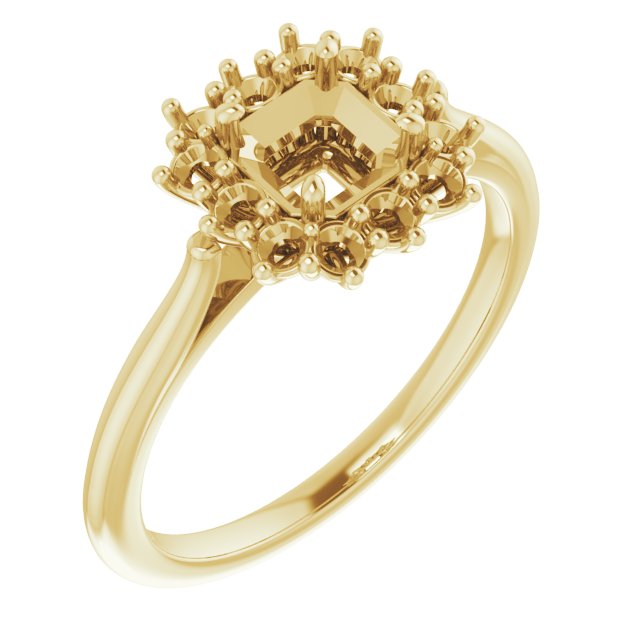Halo-Style Ring