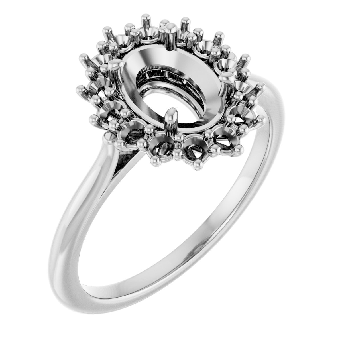 Halo-Style Ring