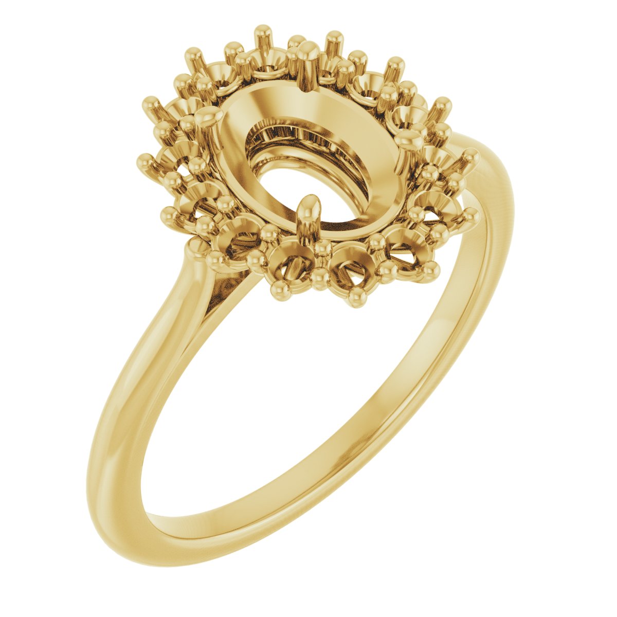 Halo-Style Ring