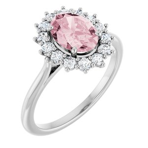 Gemstone Fashion | Halo-Style Ring