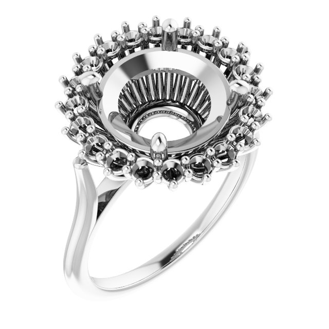 Halo-Style Ring