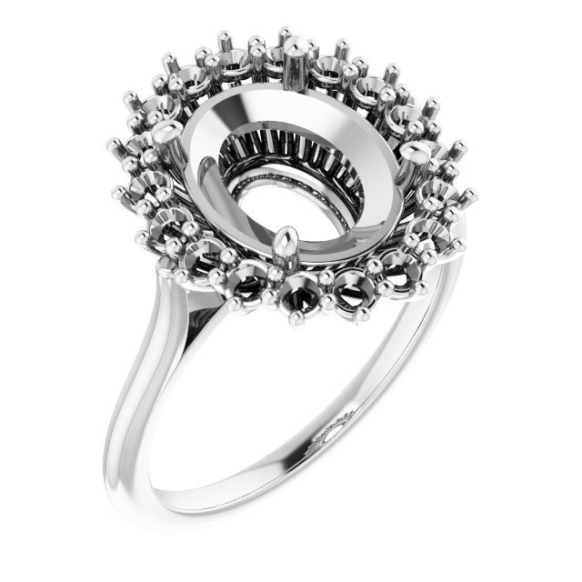 Halo-Style Ring