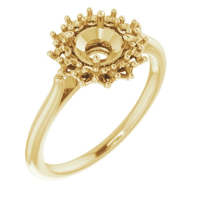 Halo-Style Ring