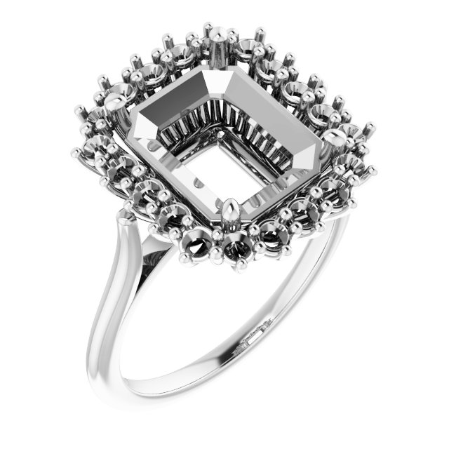Halo-Style Ring