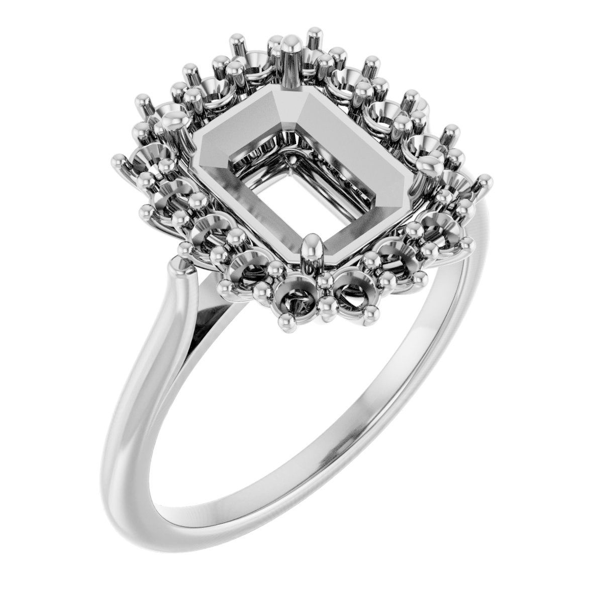 Halo-Style Ring