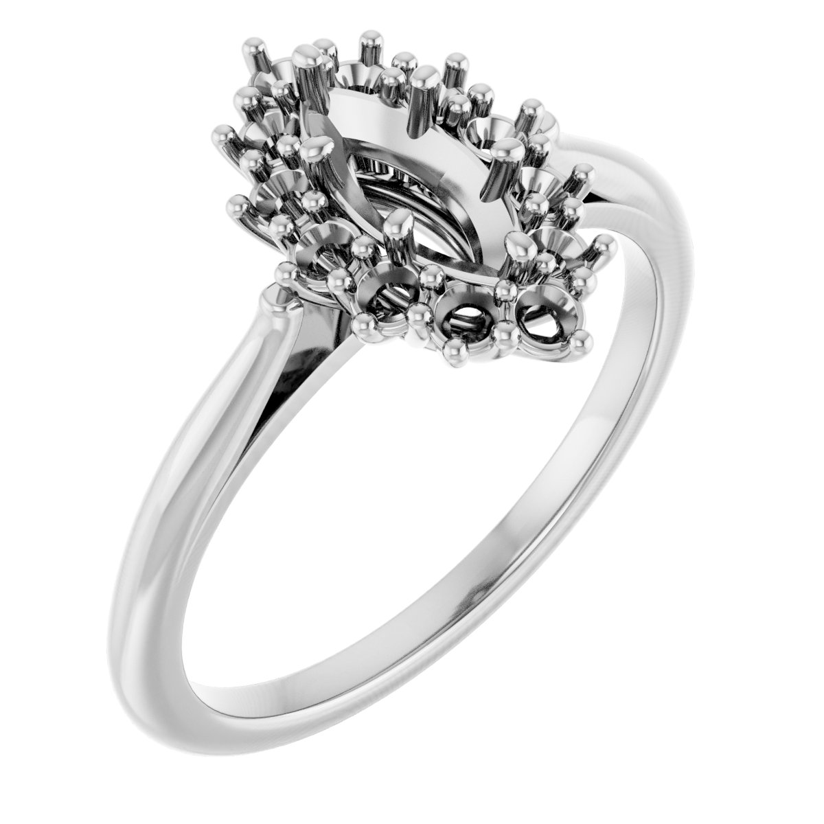 Halo-Style Ring