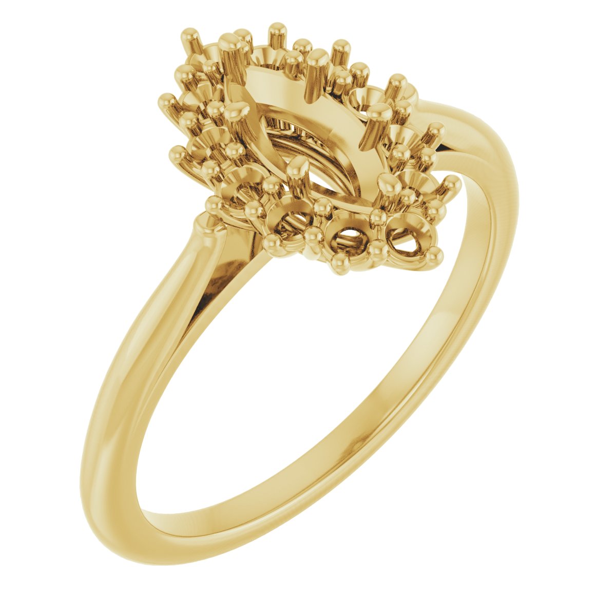 Halo-Style Ring