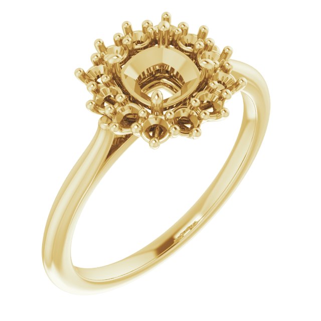 Halo-Style Ring