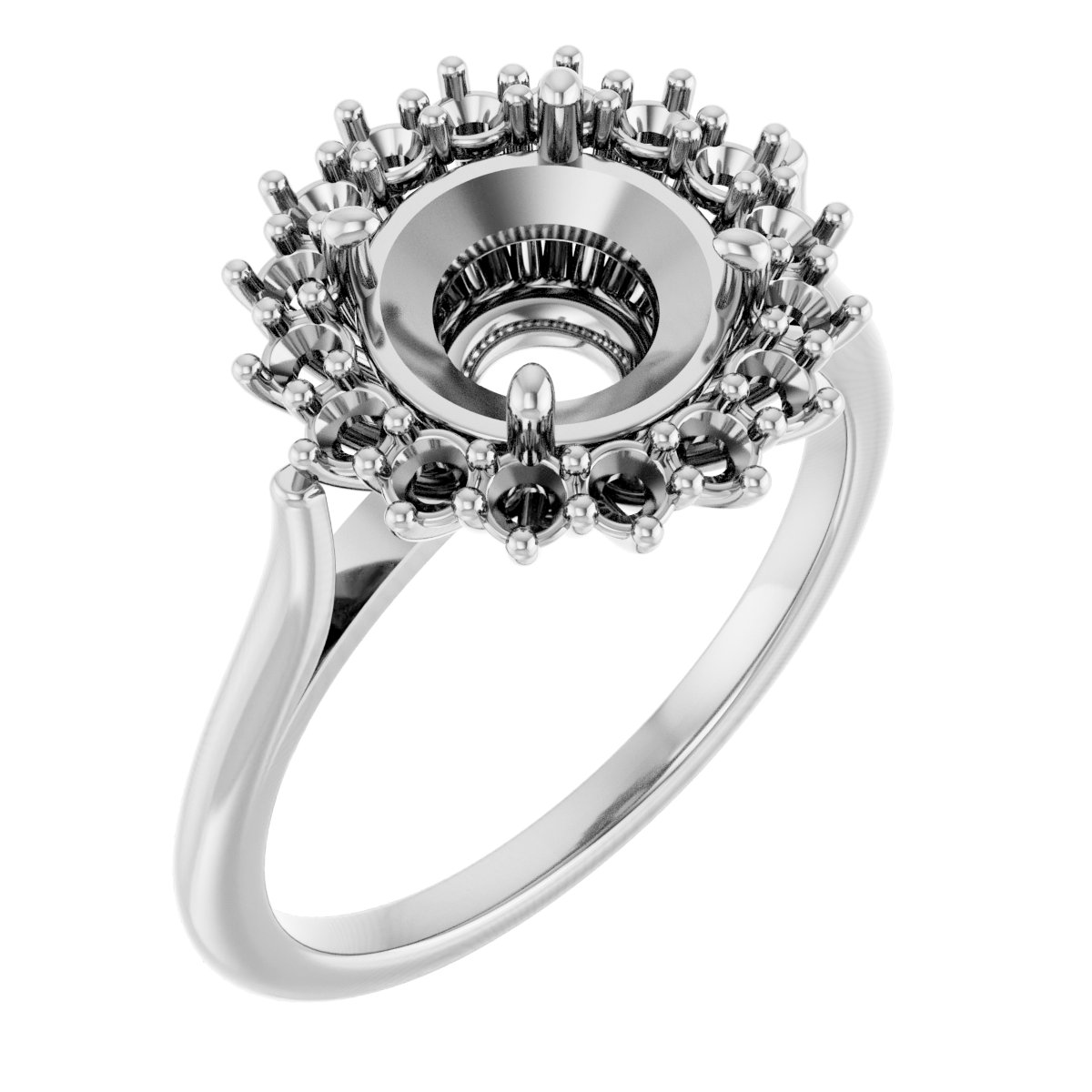 Halo-Style Ring