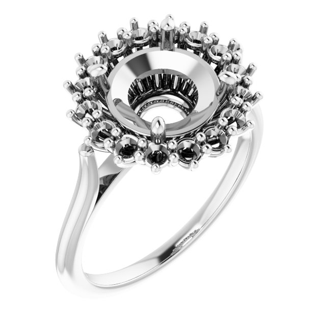 Halo-Style Ring