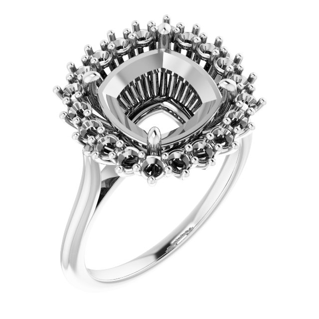 Halo-Style Ring