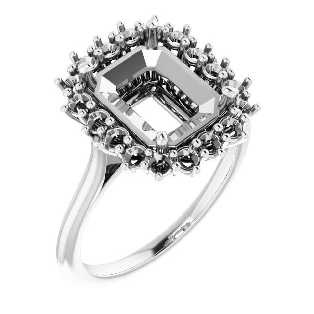 Halo-Style Ring