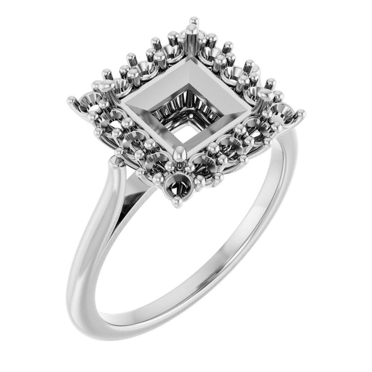 Halo-Style Ring