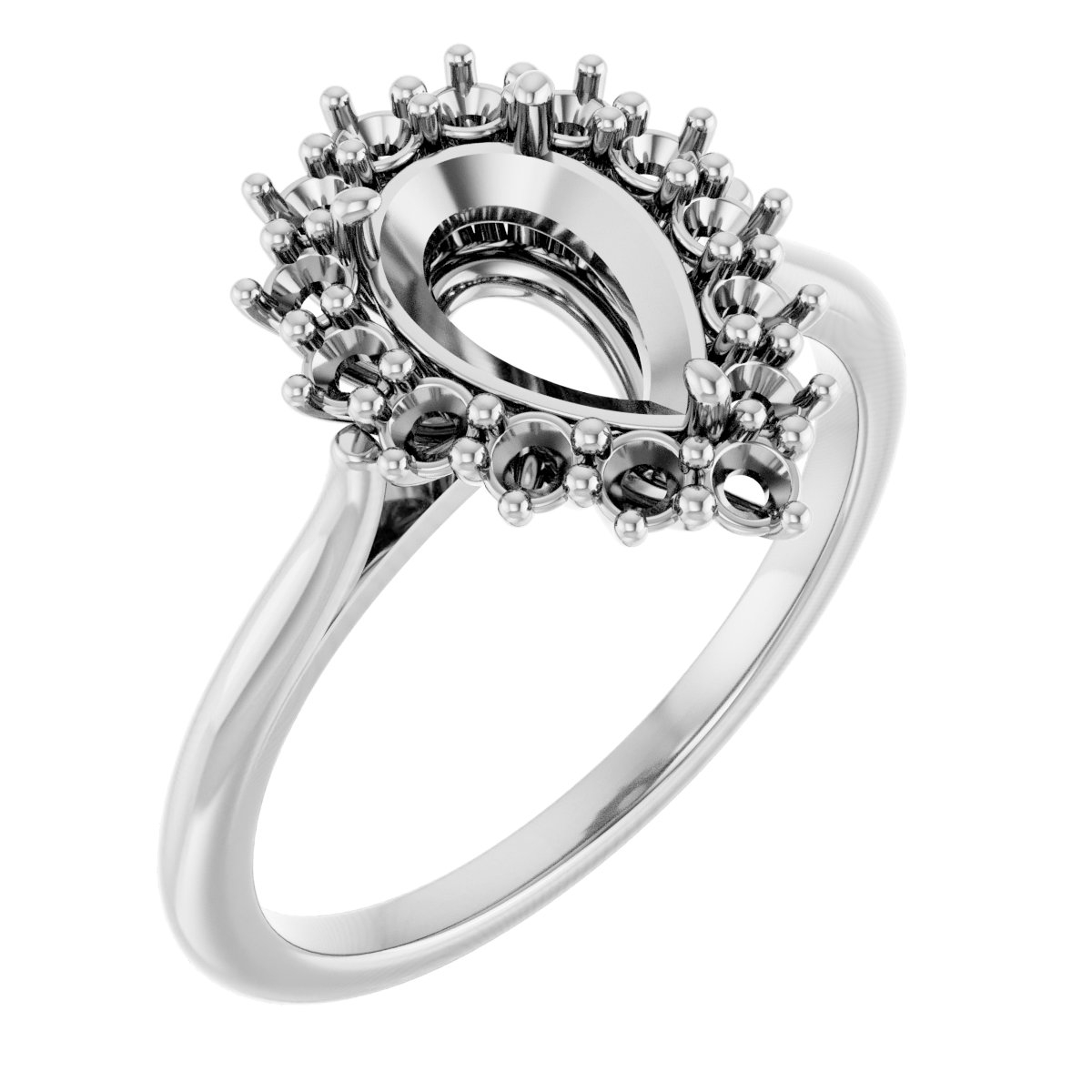 Halo-Style Ring