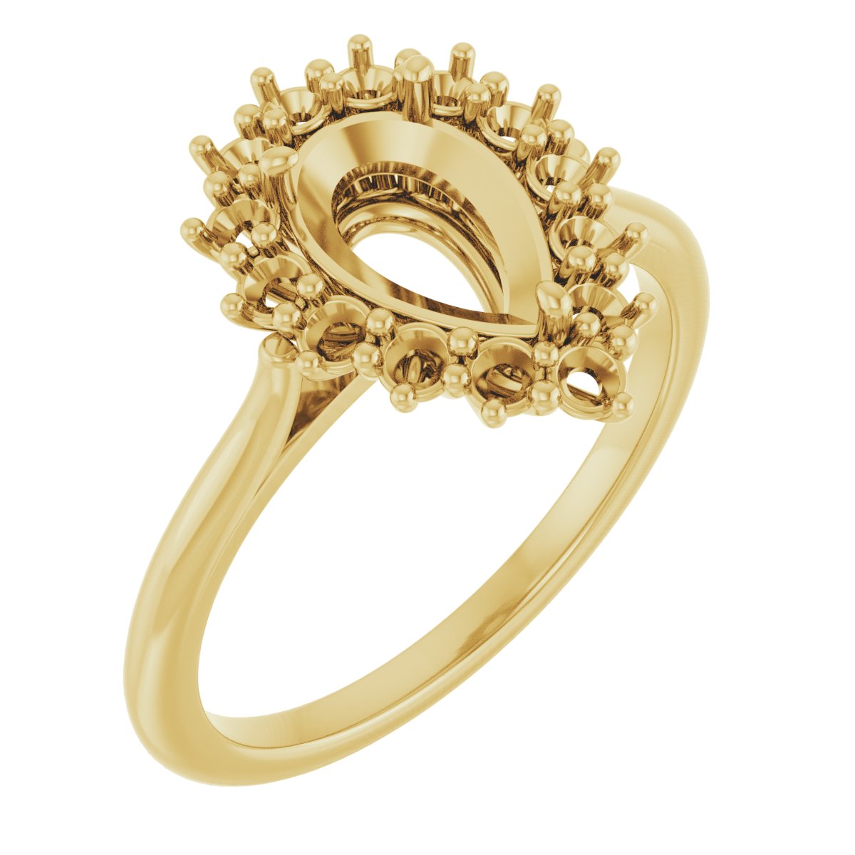 Halo-Style Ring