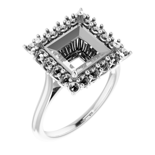 Halo-Style Ring