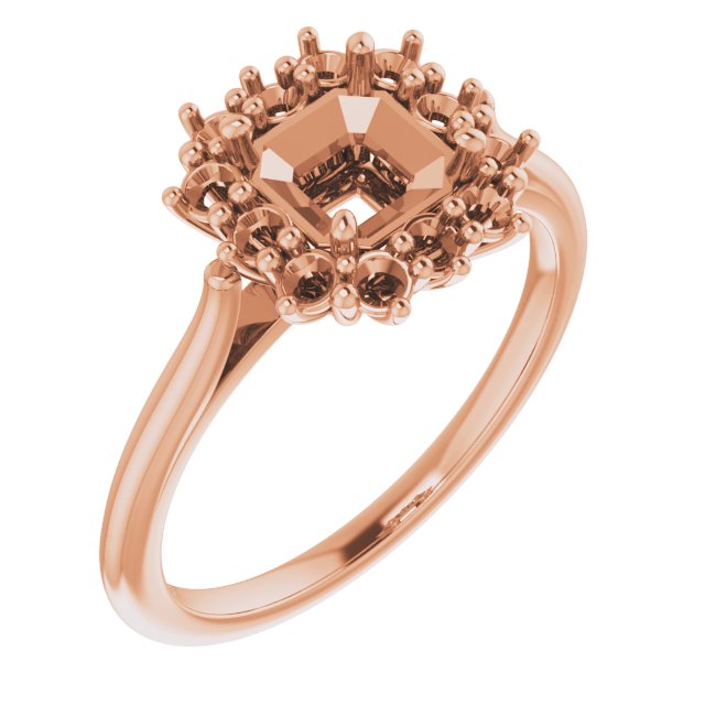 Halo-Style Ring