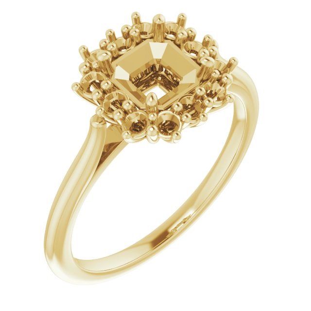 Halo-Style Ring