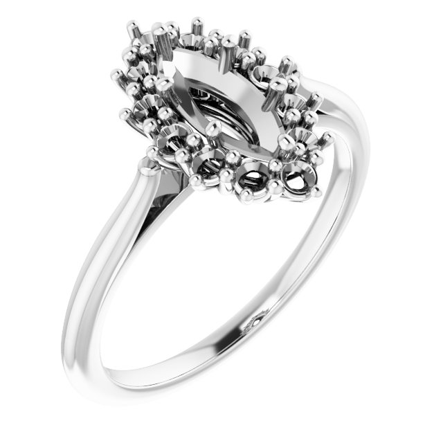 Halo-Style Ring
